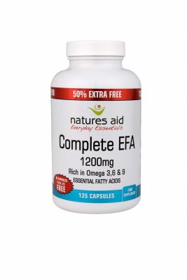 Nature's Aid Complete EFA 1200mg (3,6,9) Sgl-(90+45)