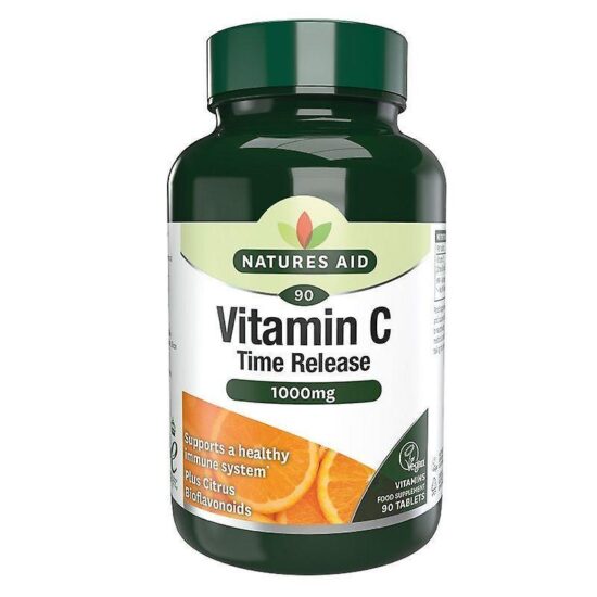Nature's Aid Vit C 1000mg Time Release Sgl-(90+30)