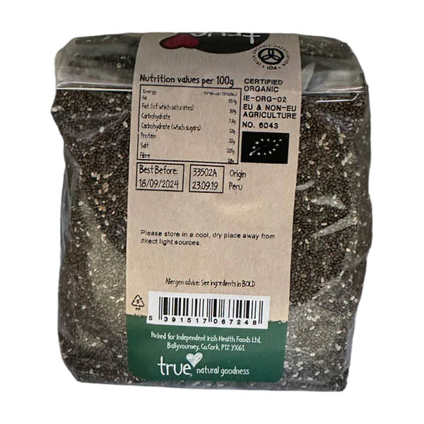 Organic Chia Seeds 6 x 500g