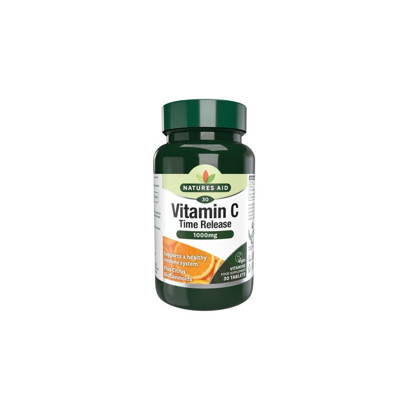 Nature's Aid Vit C 1000mg Time Release Sgl-(30+10)