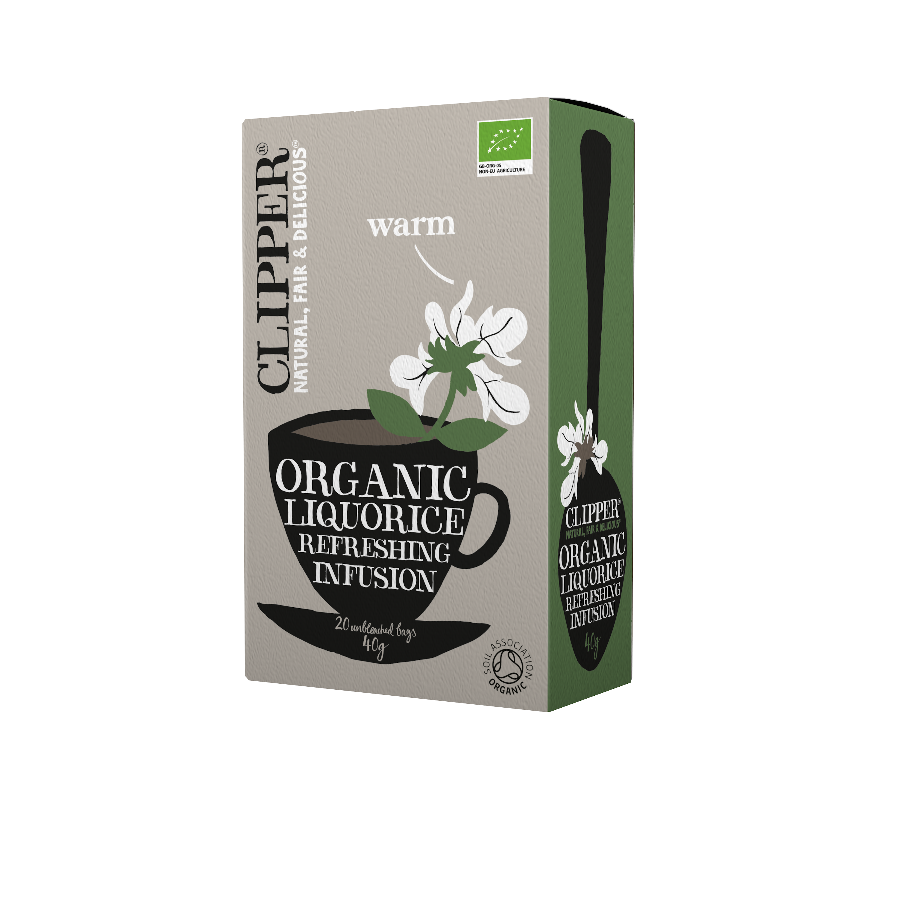 Licorice Teabags (Org) 10783A Default Title / Case-6x20Bags
