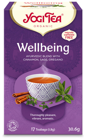 Yogi Wellbeing Teabags (Org) 12156A Default Title / 6x17Bags