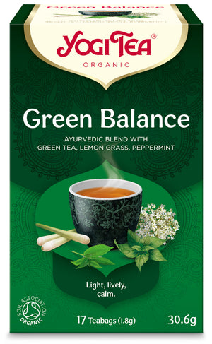 Yogi Green Balance Teabags (Org) 12158A Default Title / 6x17Bags