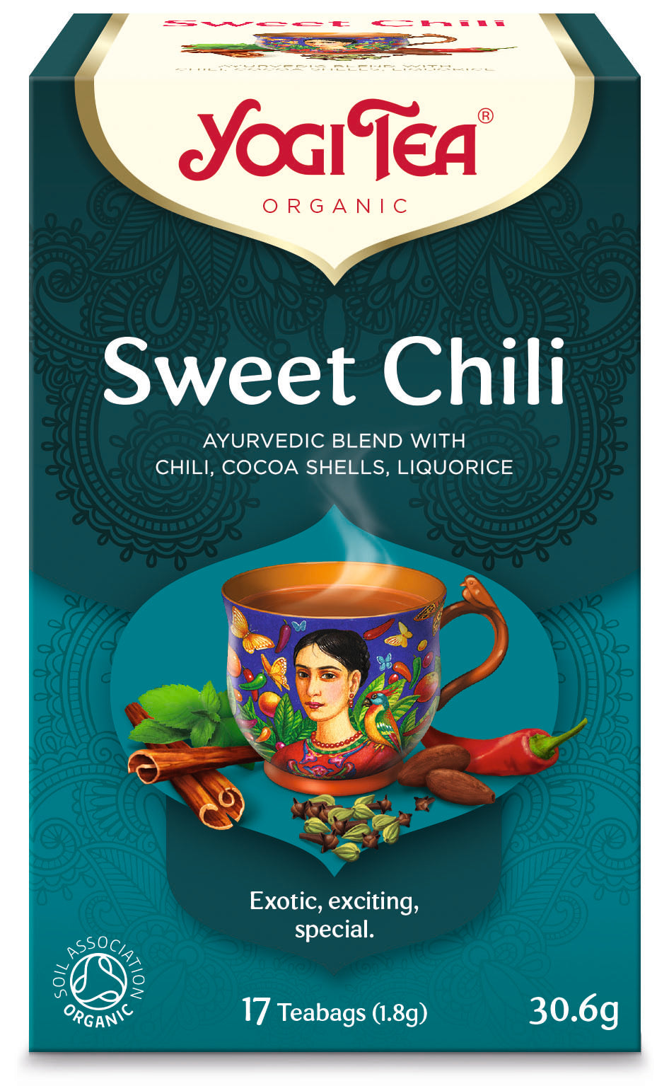 Yogi Sweet Chilli Teabags (Org) 12168A Default Title / 6x17Bags