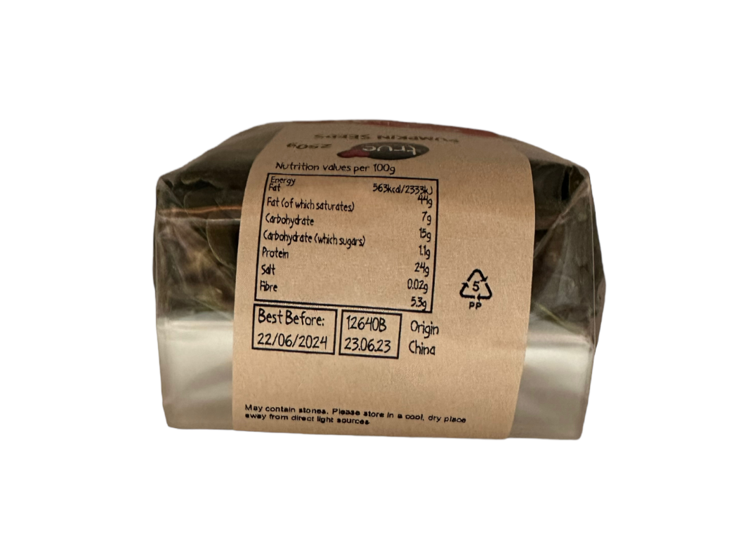 Pumpkin Seeds 12640B Outer-6x250g / 4.06 / 6x250g