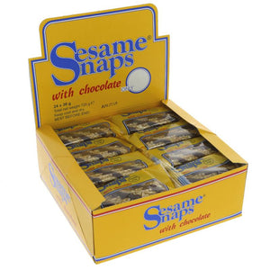 Chocolate Sesame Snaps 13815B Default Title / 24x30g