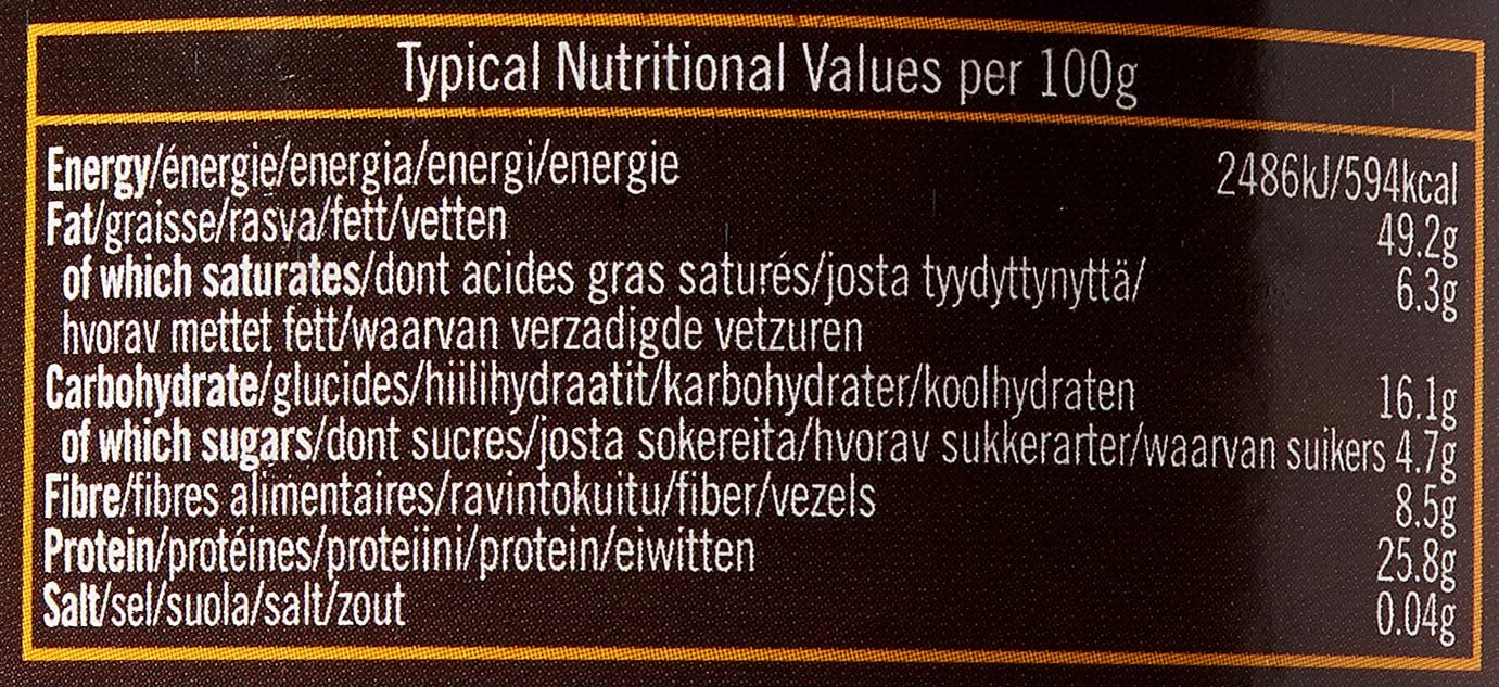 Peanut Butter Smooth No Salt (Org) 14091A Default Title / 6x250g