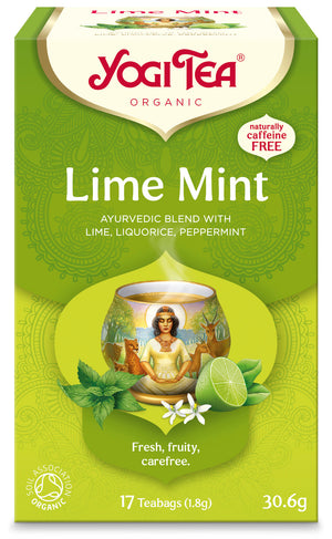 Yogi Lime&Mint Teabags (Org) 14607A Default Title / 6x17Bags