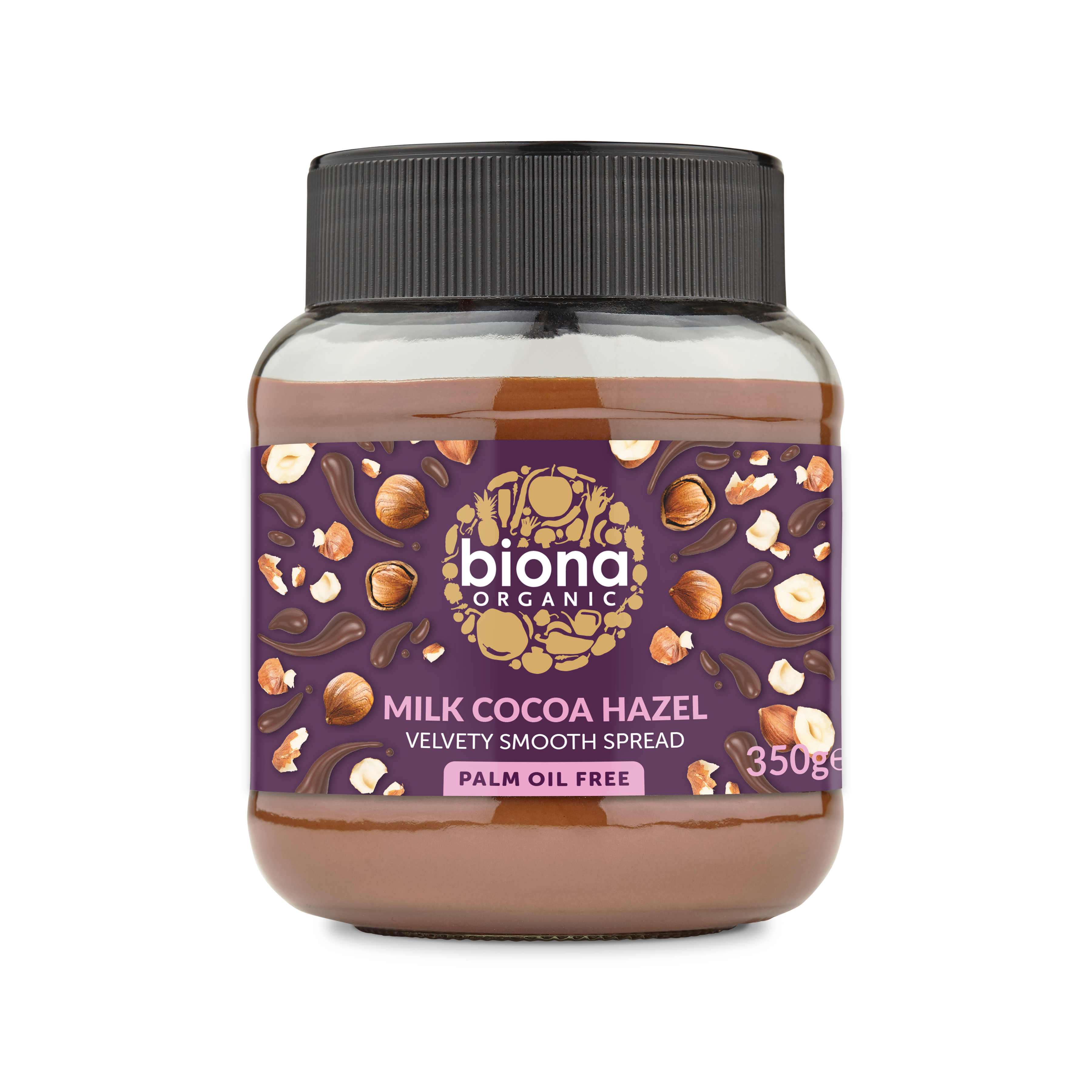 Milk Choc Hazel Spread (Org) 20537A Default Title / 6x350g