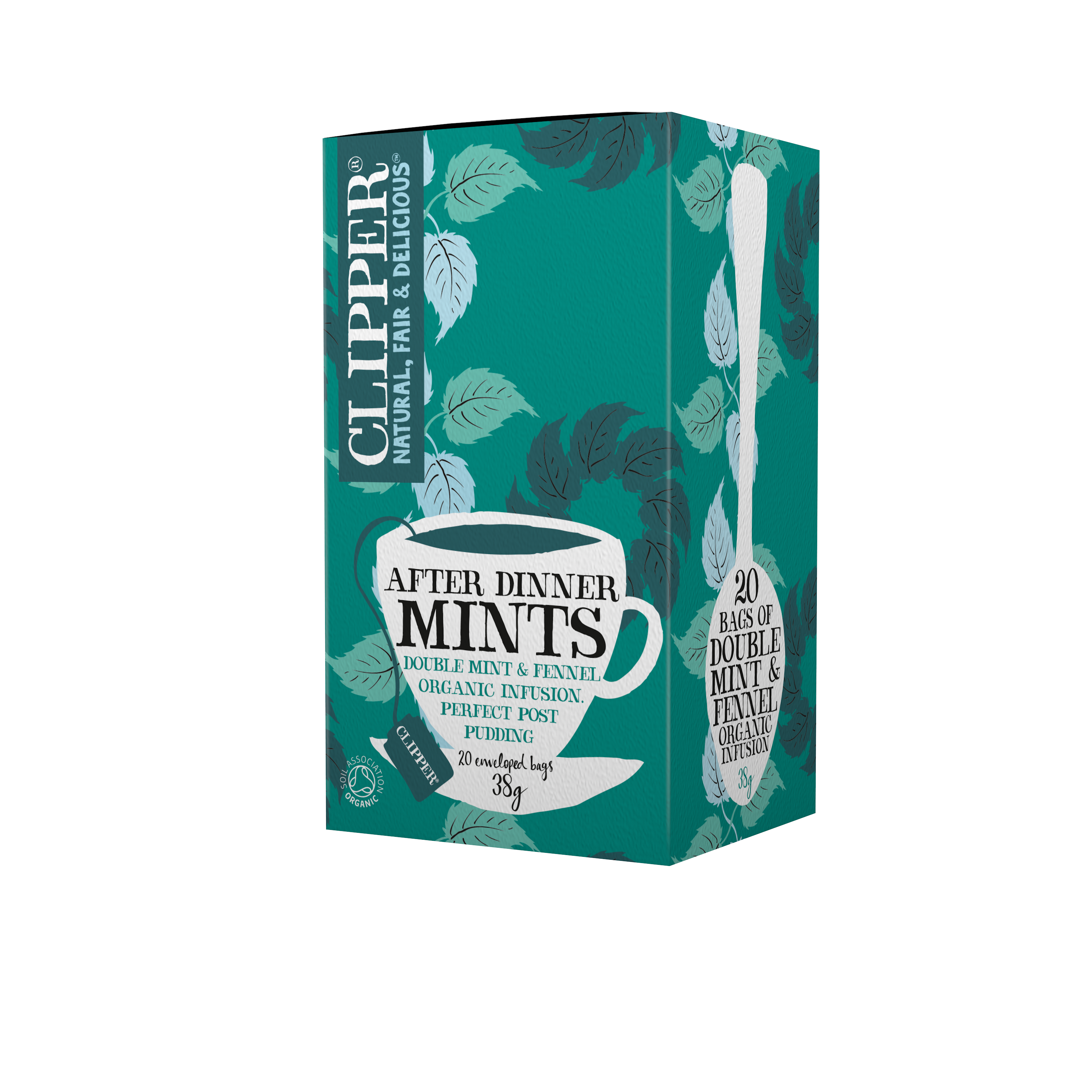 After Dinner Mints' Mint/Fennel (Org 28240A Default Title / Case-4x20Bags