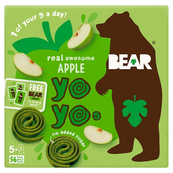 Bear Apple Yo Yos 5 Pack x 6