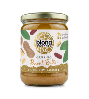 Peanut Butter Crunchy Sea Salt (Org) 30855A Default Title / 6x500g