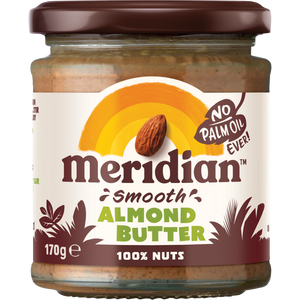 Almond Butter Smooth 100% Nuts 32623B Case-6x170g