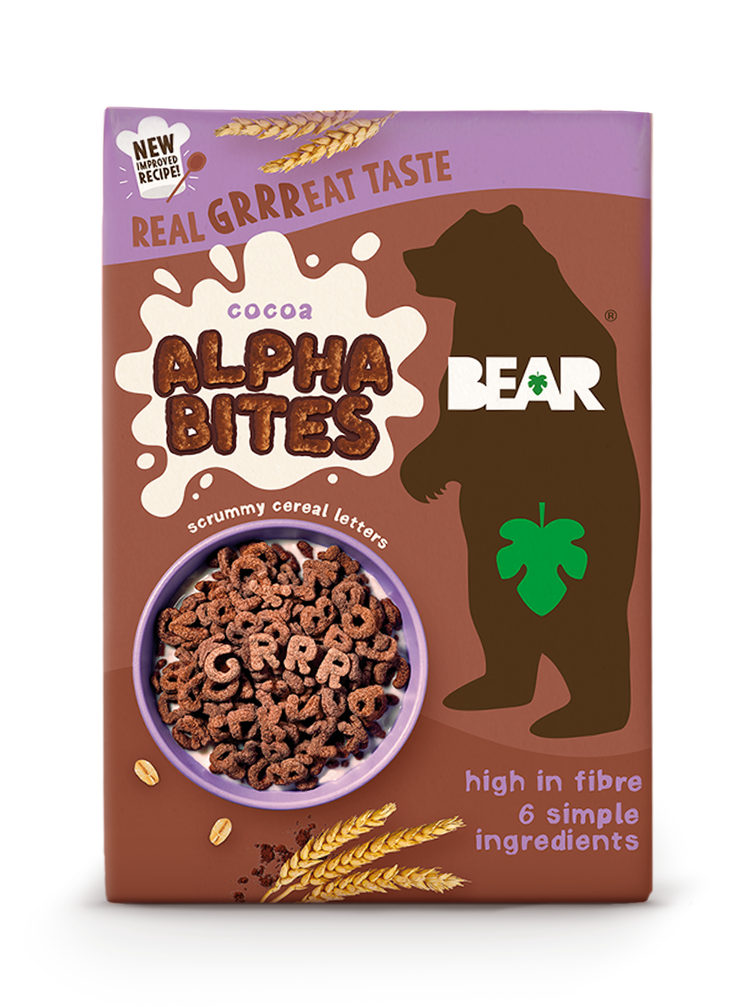 Alphabites Cocoa Multigrain 32728B Default Title / Case-4x375g