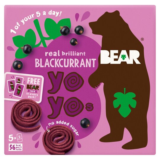 Blackcurrant Yo Yos Multipack 33194B Default Title / Case-6x(5x20g)