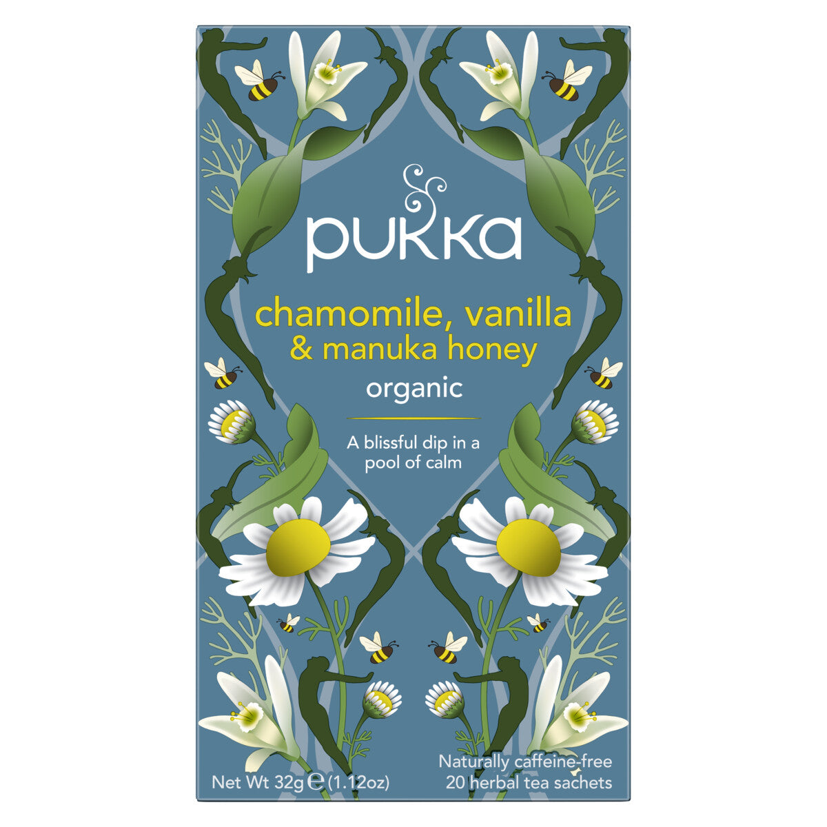 Chamomile, Vanilla & Manuka (Org) 33608A Default Title / 4x20Bags
