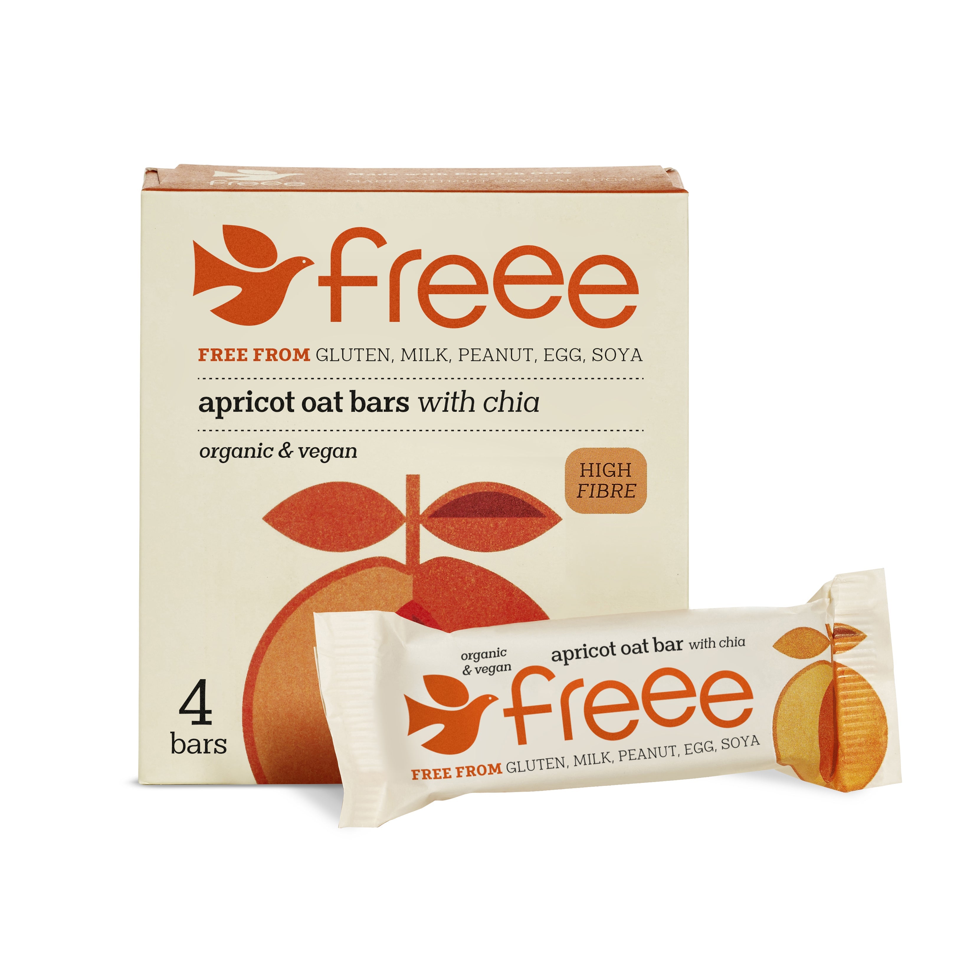 Apricot & Chia Seed Flapjack FF 34420A Default Title / 7x(4x35g)