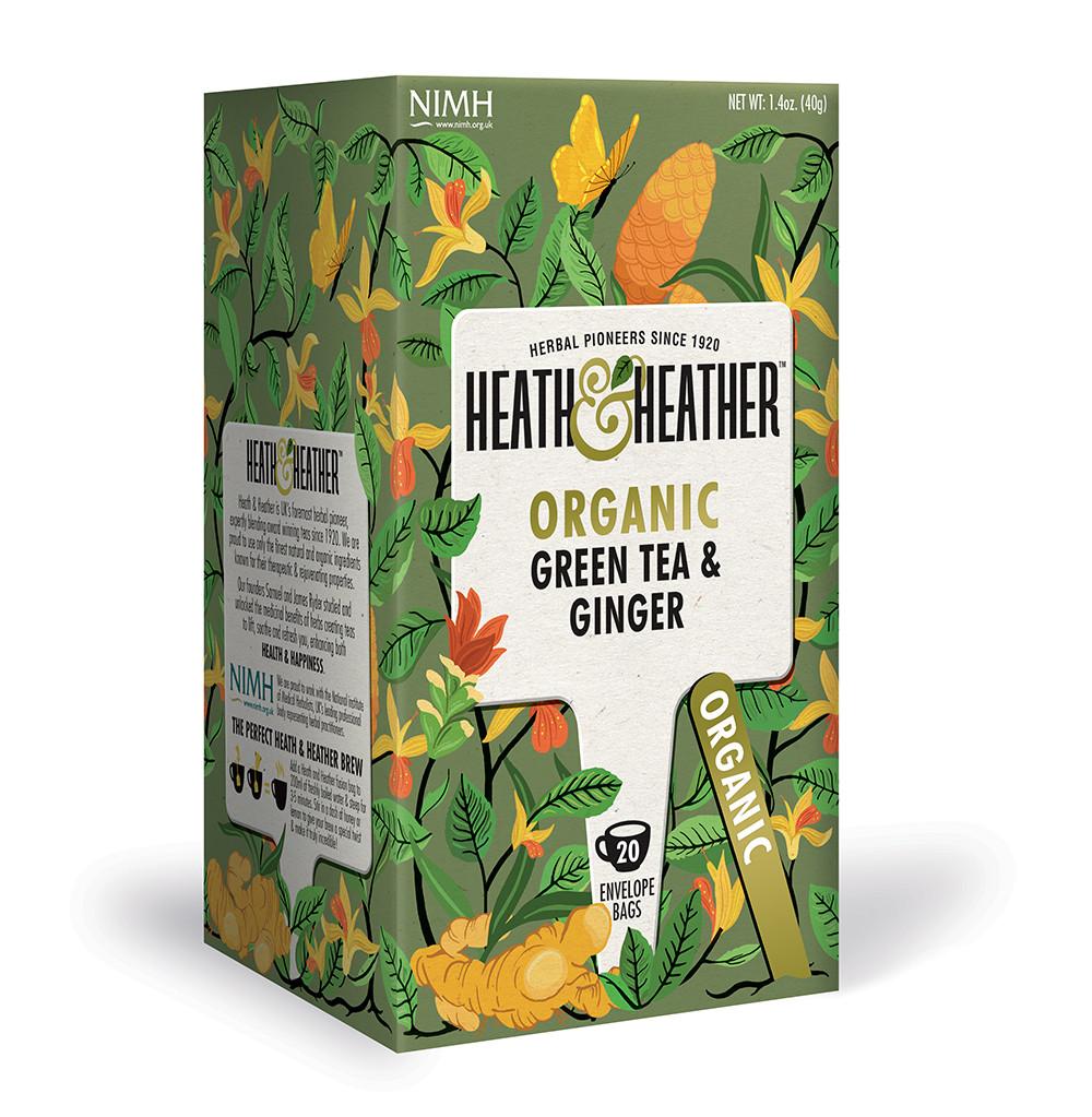 Green Tea with Ginger (Org) 34454A Default Title / 6x20Bags