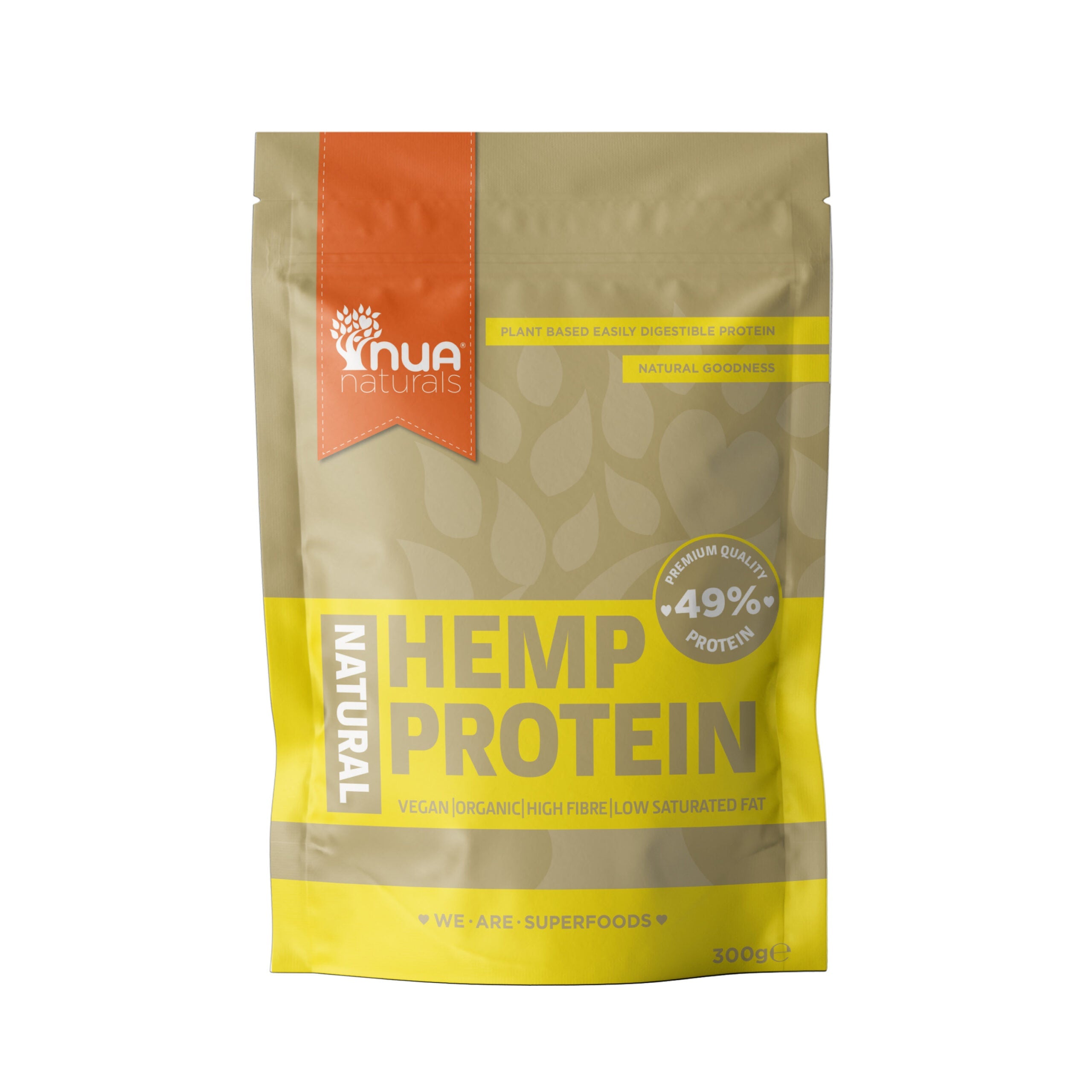 Nua Naturals Hemp Protein Powder 300g