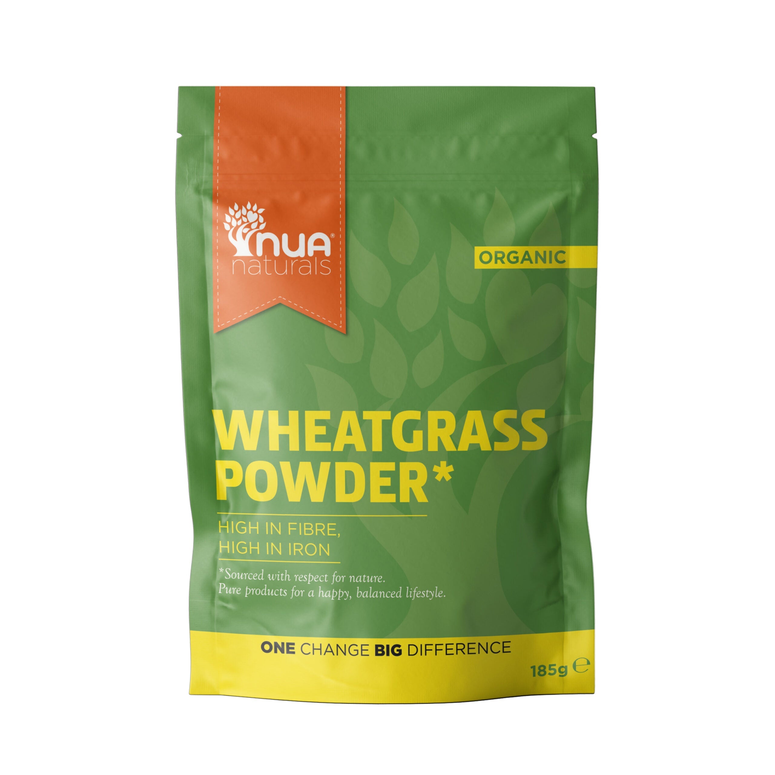 Nua Naturals Organic Wheatgrass Powder 185g