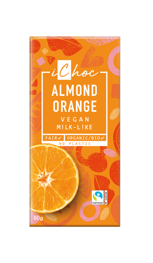 Almond Orange Rice Choc (Org) 34797A Default Title / 10x80g