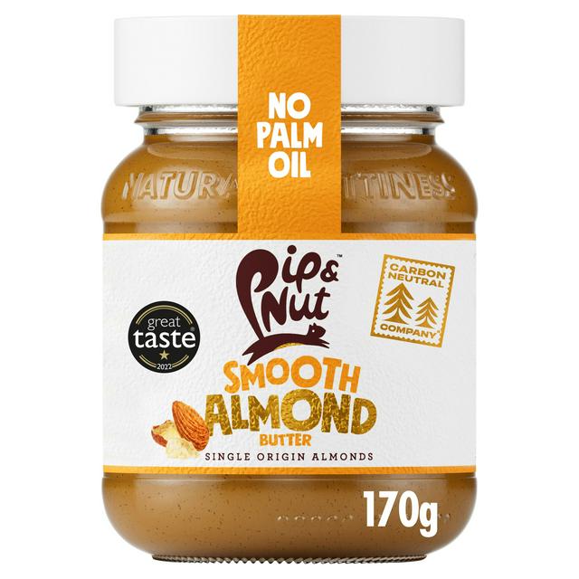Pip & Nut Smooth Almond Butter 6 x 170g