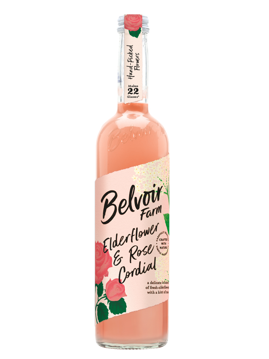 Elderflower & Rose Cordial 35225B Default Title / 6x500ml