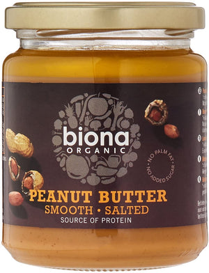 Peanut Butter Smooth Sea Salt (Org) 36680A Default Title / 6x250g
