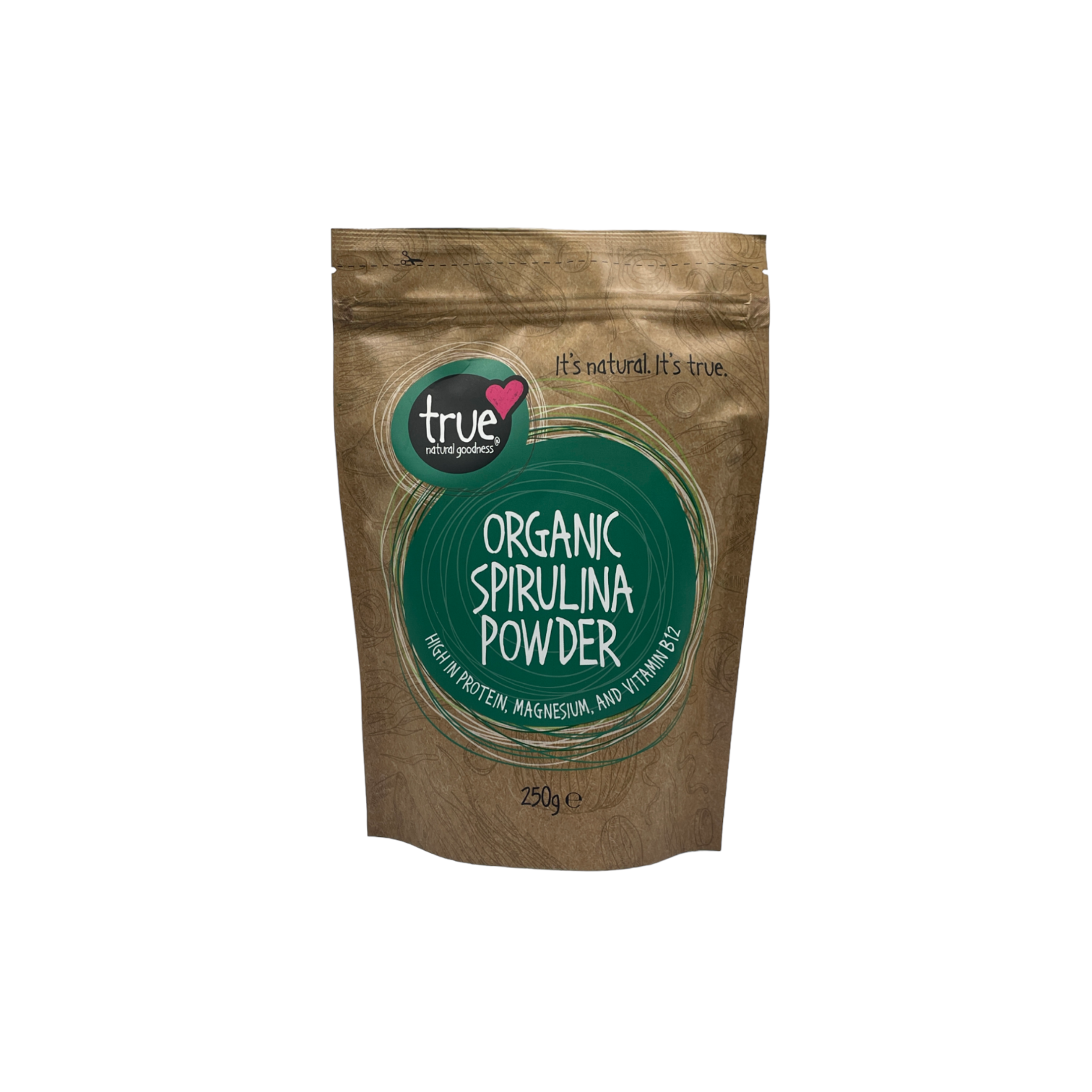 Spirulina Powder (Org) 36790A Sgl-250g
