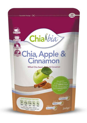 Chia Bia Milled Apple & Cinnamon 37196B Default Title / 12x260g