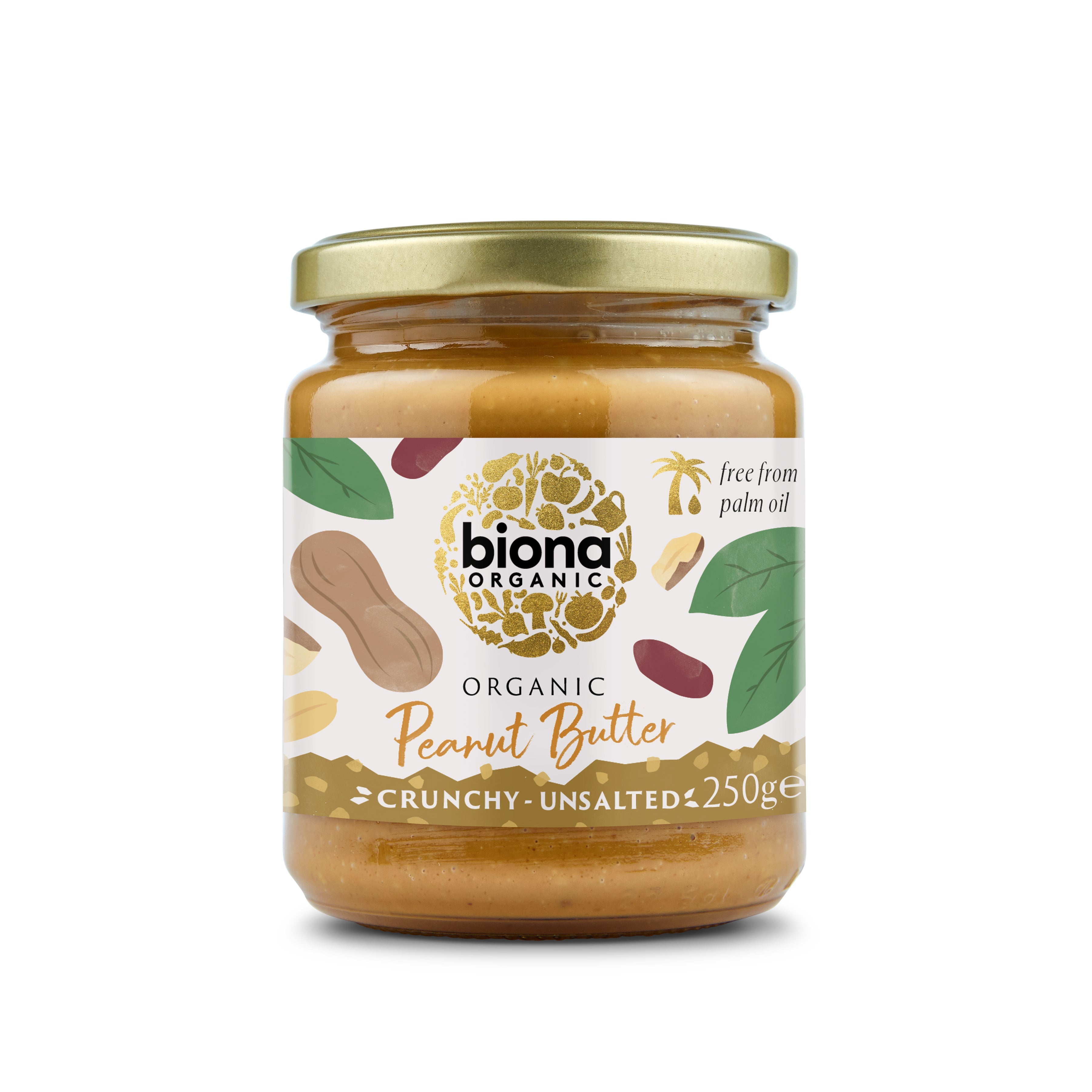 Peanut Butter Crunchy no Salt 37904A Default Title / 6x250g