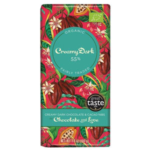 Creamy Dark Chocolate w/Nibs (Org) 40864A