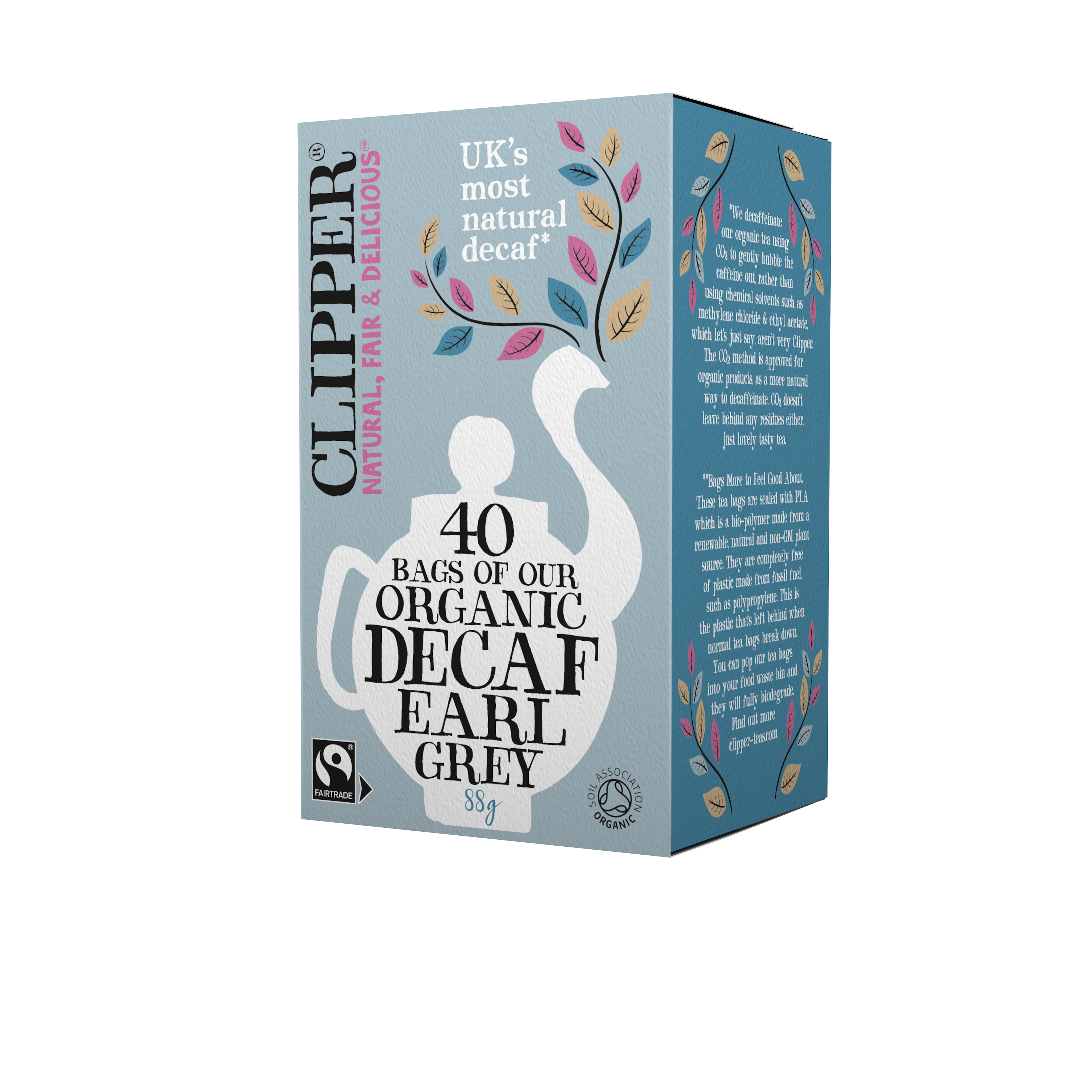 Earl Grey Decaf (Org) 40 Bags 45091A Default Title / Case-6x40Bags