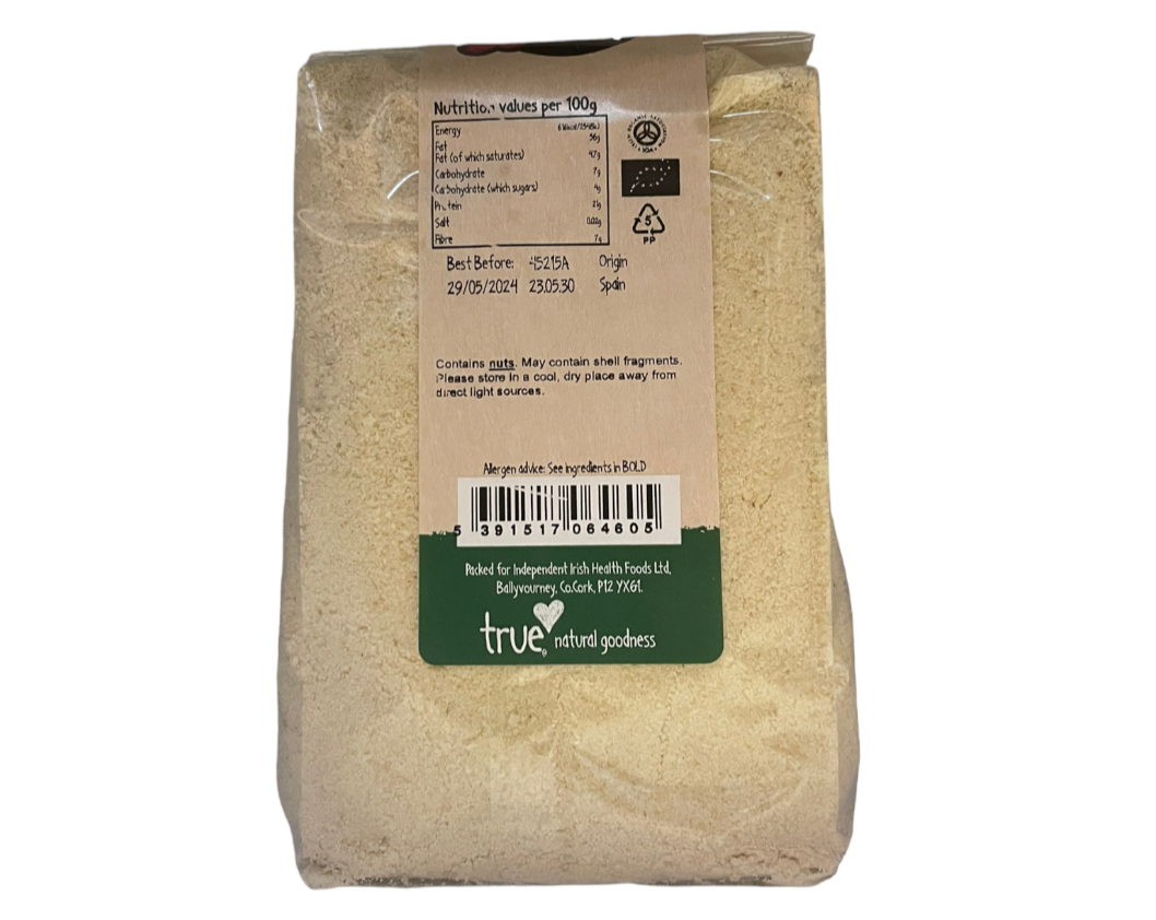 Almonds Ground (Org) 45215A Outer-6x500g / 19.33 / 6x500g