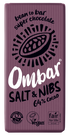 Salt Ombar et Nibs 64% de cacao bar 10 x 70g