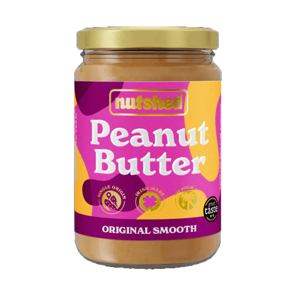Nutshed Smooth Peanut Butter 6 x 280g