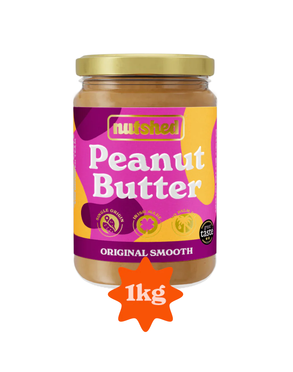 Nutshed Smooth Peanut Butter 1kg