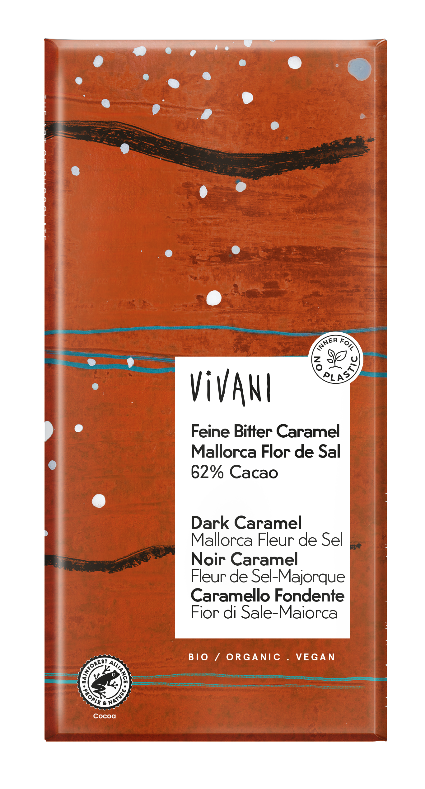 Dark Salted Caramel 62% (Org) 46703A Default Title / 10x80g