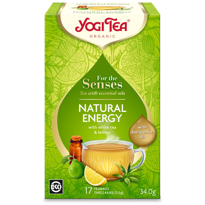 Yogi Tea Natural Energy 17 sacs x 6