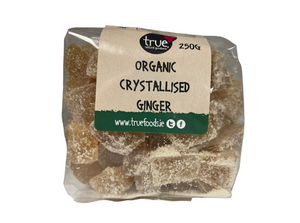 Ginger Crystallised (Org) 47410A Outer-6x250g / 4.84 / 6x250g