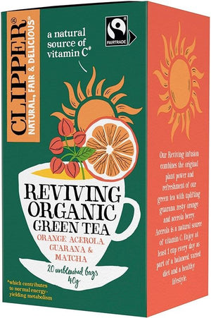 Reviving Green Tea (Org) 48180A Default Title / Case-4x20Bags