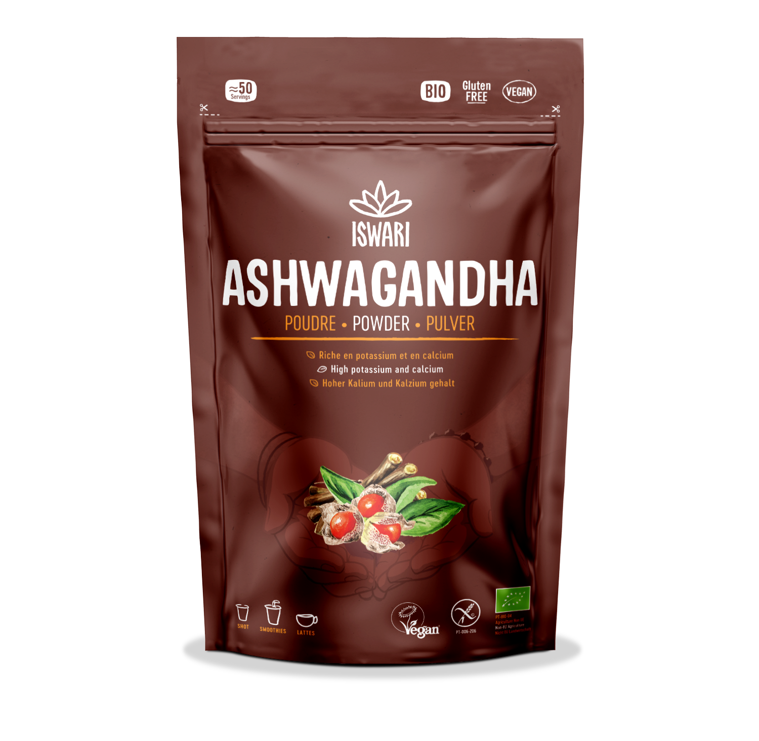 Ashwagandha Powder (Org) 48692A Default Title / Sgl-150g