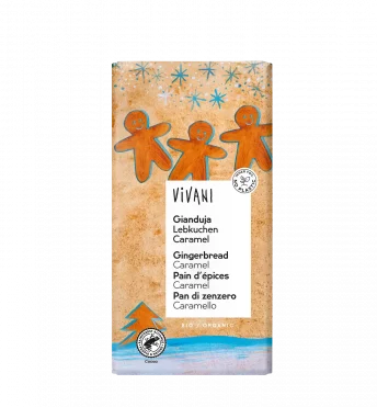 Vivani Gianduja Gingerbread Caramel 10 x 100g