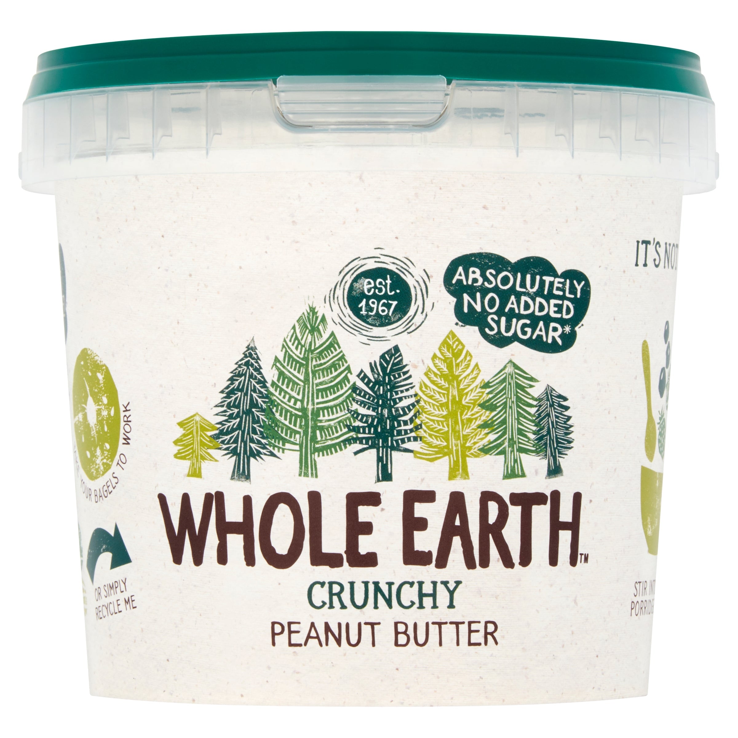 Whole Earth Crunchy Peanut Butter 2kg
