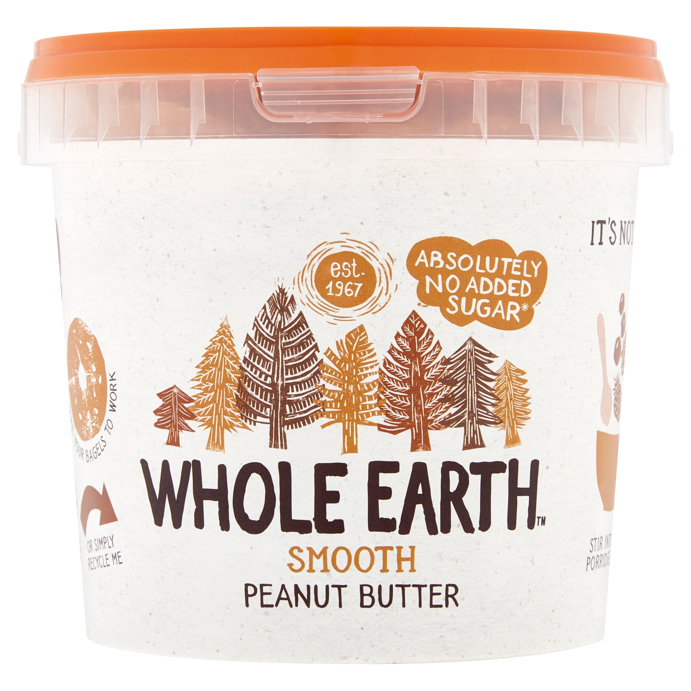 Whole Earth Smooth Peanut Butter 2kg
