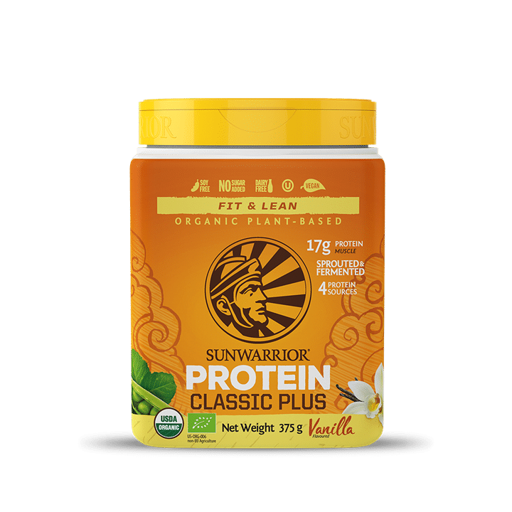 Sunwarrior Classic Plus Vanilla Protein Powder 375g
