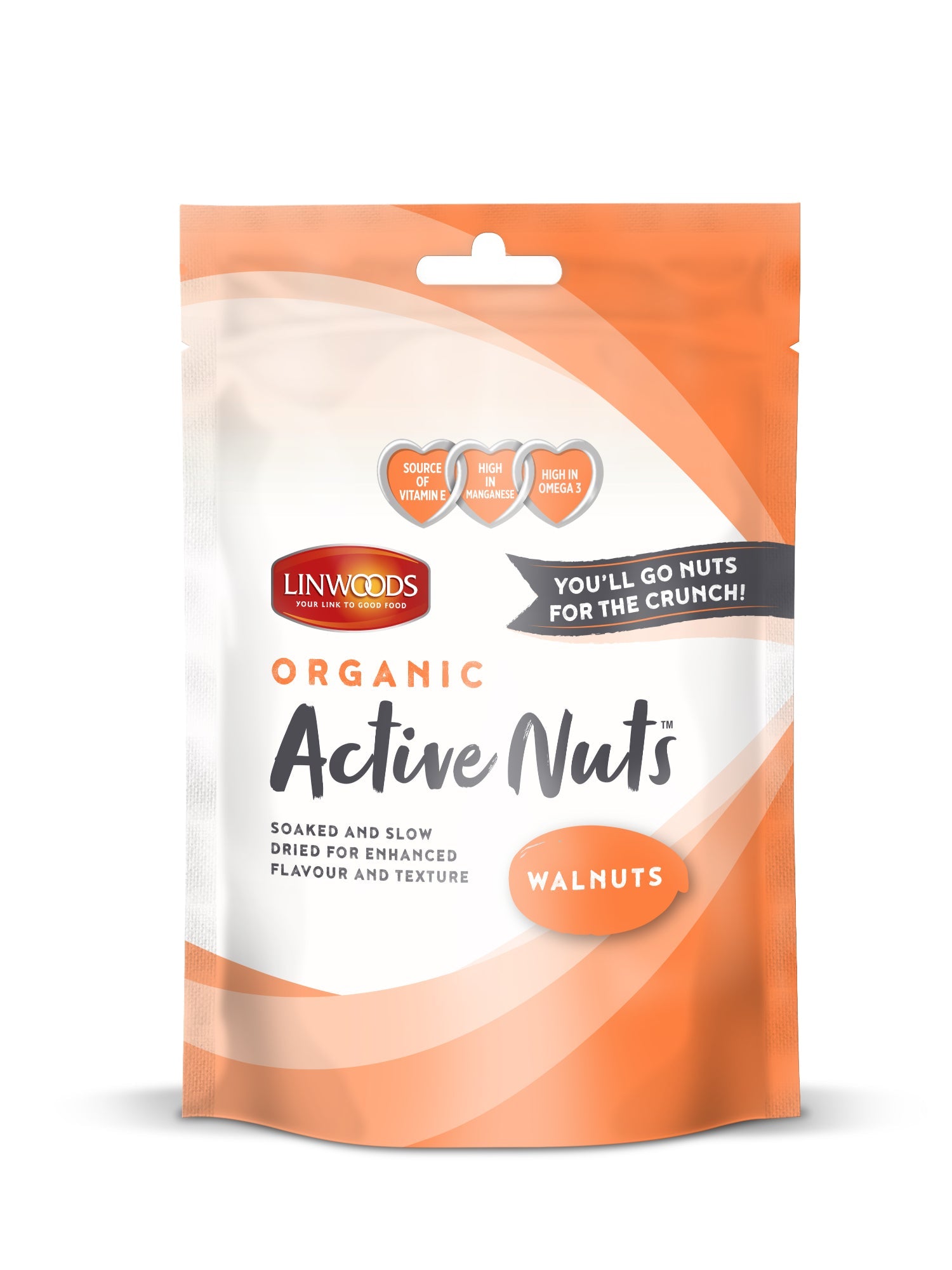 Active Nuts Walnuts 6 x 70g