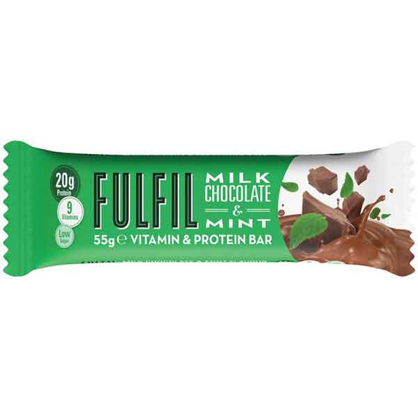 Fulfil Milk Chocolate & Mint Protein Bar 15 x 55g