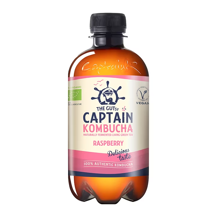Captain Kombucha Raspberry 12 x 400ml