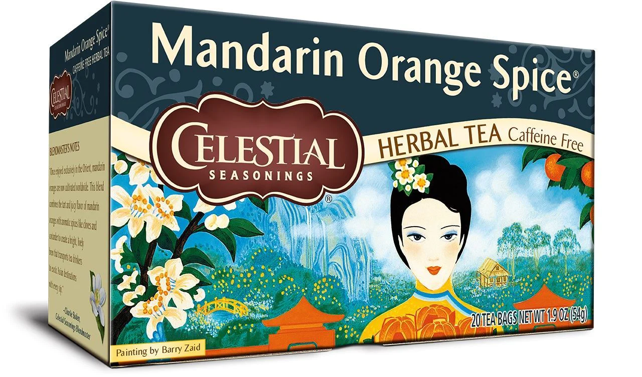Celestial Seasonings Mandarin Orange Tea 20 Bags x 6